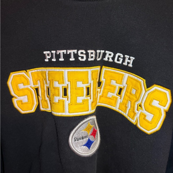 Vintage Pittsburgh Steelers Crewneck Sweatshirt Lee Sport Size Xtra Large - Picture 2 of 5